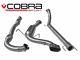 Vz07b Cobra Exhaust For Opel Astra H Vxr 0511 Dos Turbo + Cat & Nonres