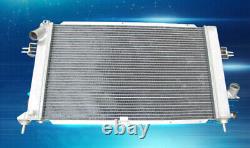 Aluminum radiator+FAN for Opel Vauxhall Astra VXR Z20LEH Turbo Engine