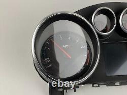 Opel Vauxhall Astra Vxr Instrument Cluster Compteur de Vitesse 13433774 Rhd