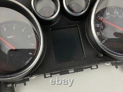 Opel Vauxhall Astra Vxr Instrument Cluster Compteur de Vitesse 13433774 Rhd