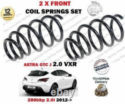 Pour Opel Astra J GTC 2.0 Vxr 280BHP 2012- Neuf 2 X Avant Ressort Jeu de