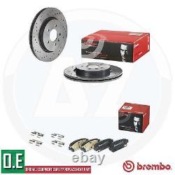 Pour Opel Astra (J) GTC Vxr Brembo Orig. Avant Arrière Plaquettes Disques Frein