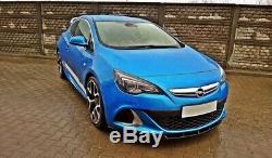 Tasse Lèvre de Spoiler Avant Approche Pour Opel Astra J OPC / Vxr Nuerburg Noire