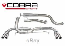 VX28 Cobra Échappement pour Opel Astra J Vxr 12 Catback Sys Venom Range